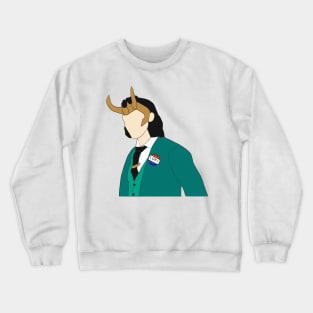 president loki Crewneck Sweatshirt